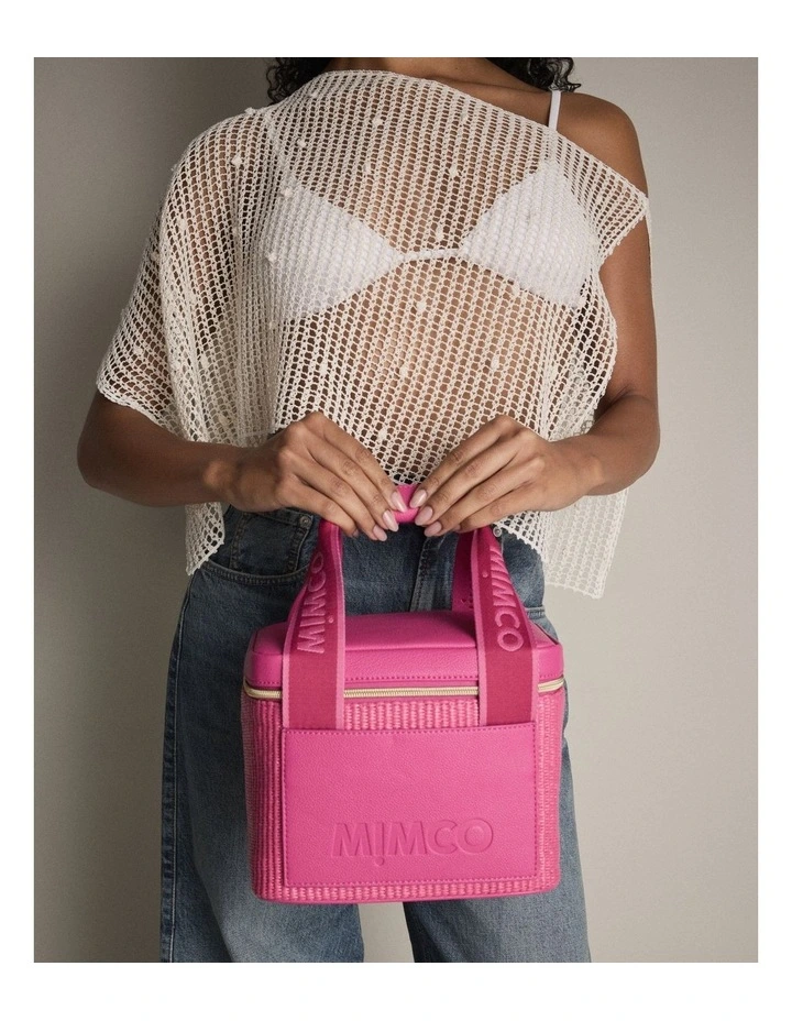 Patch Mini Cooler Bag Bags Non Leather in Fuchsia image 7