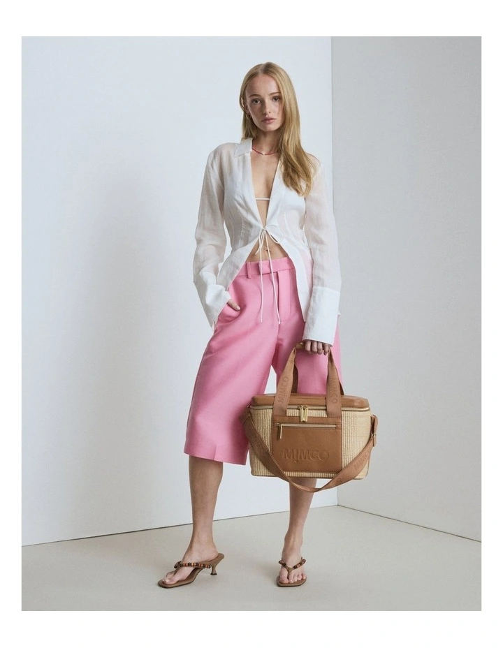 Patch Large Cooler Bag Bags Non Leather in Natural image 2