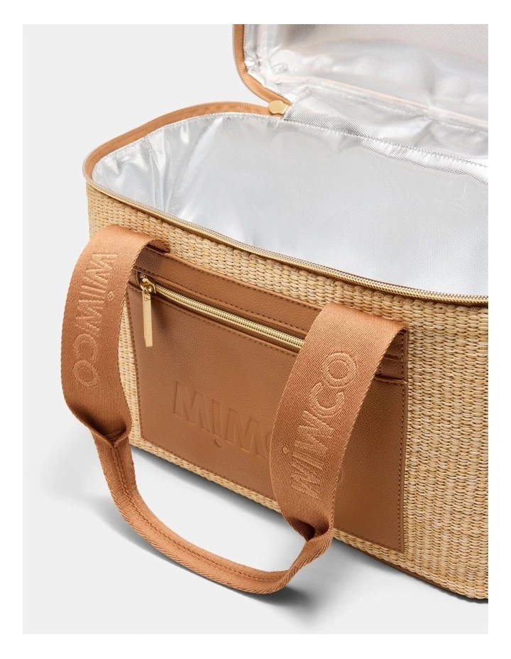 Patch Large Cooler Bag Bags Non Leather in Natural image 7