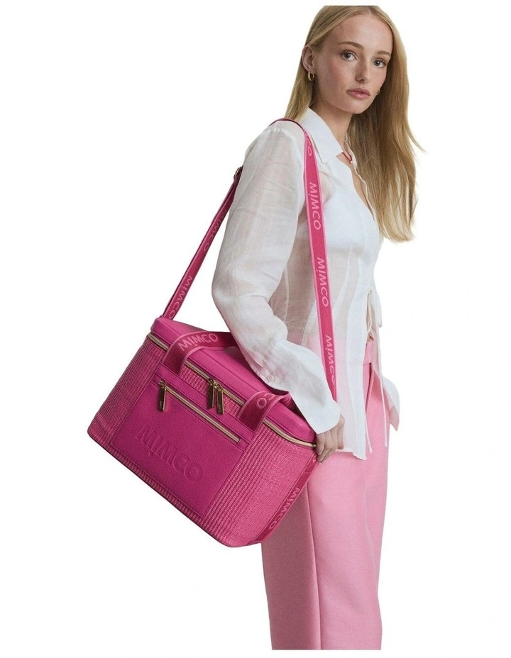 Patch Large Cooler Bag Bags Non Leather in Fuchsia image 3