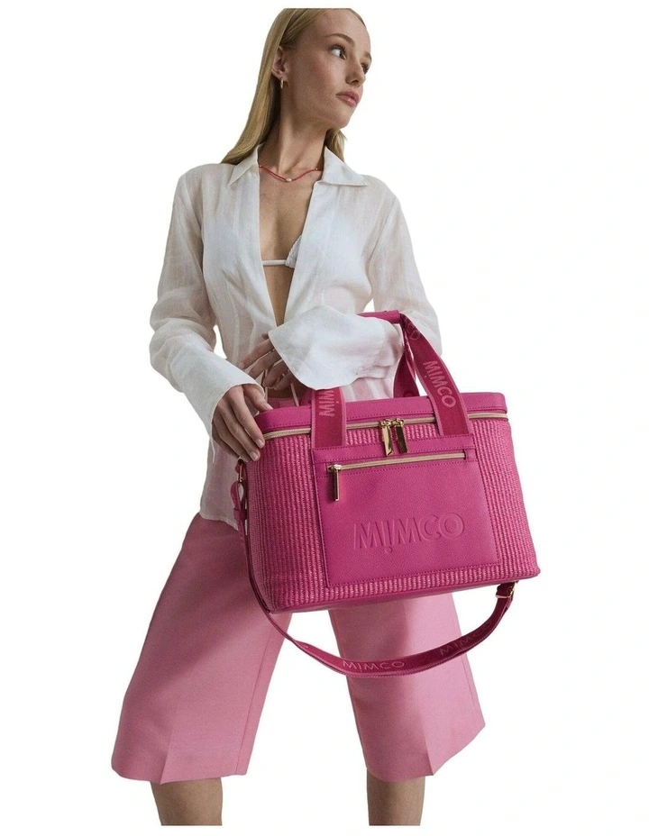 Patch Large Cooler Bag Bags Non Leather in Fuchsia image 7