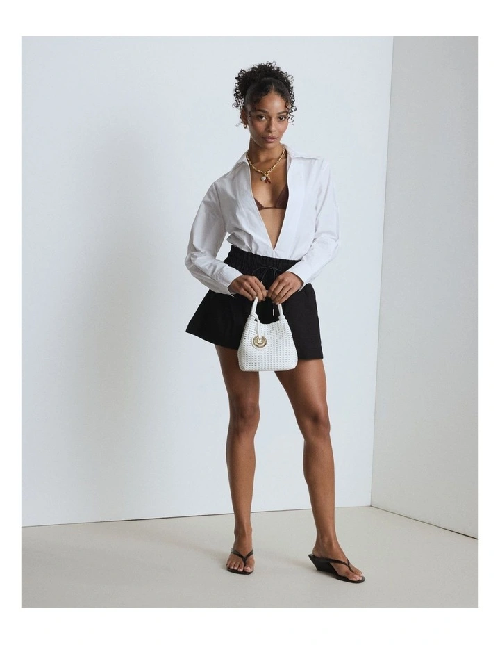 Calypso Grab Bag Bags Non Leather in White image 2