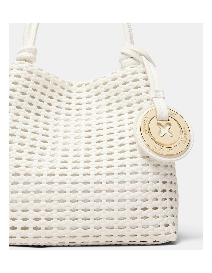 Calypso Grab Bag Bags Non Leather in White image 5