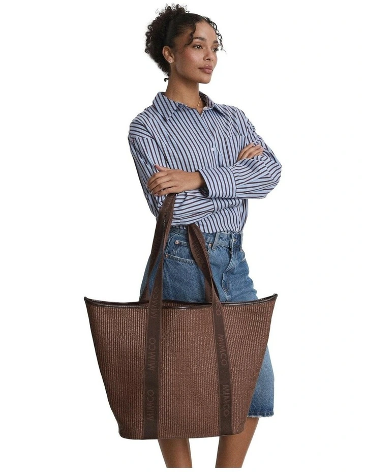 Calla Carry-all Tote Bag Bags Non Leather in Brown image 2