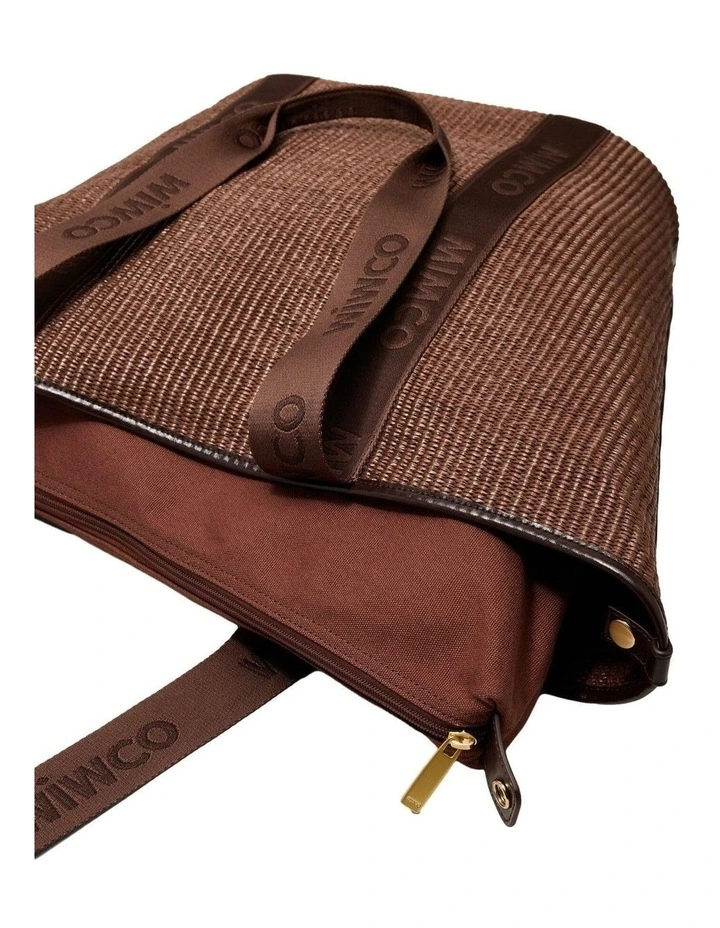 Calla Carry-all Tote Bag Bags Non Leather in Brown image 6