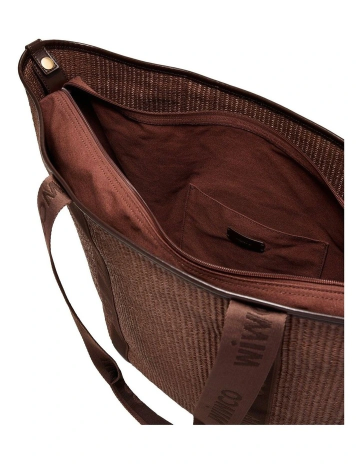 Calla Carry-all Tote Bag Bags Non Leather in Brown image 7