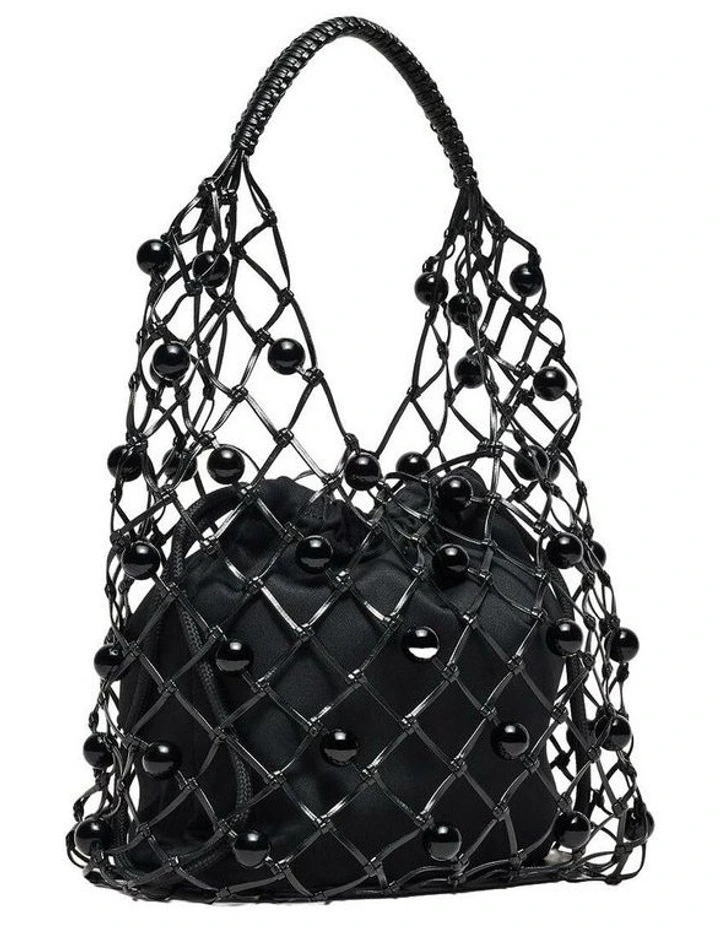 Lumi Beaded Bag Bags Non Leather in Black image 2