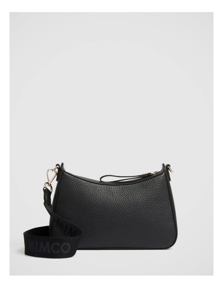 Jett Crossbody Bag in Black Light Gold image 6