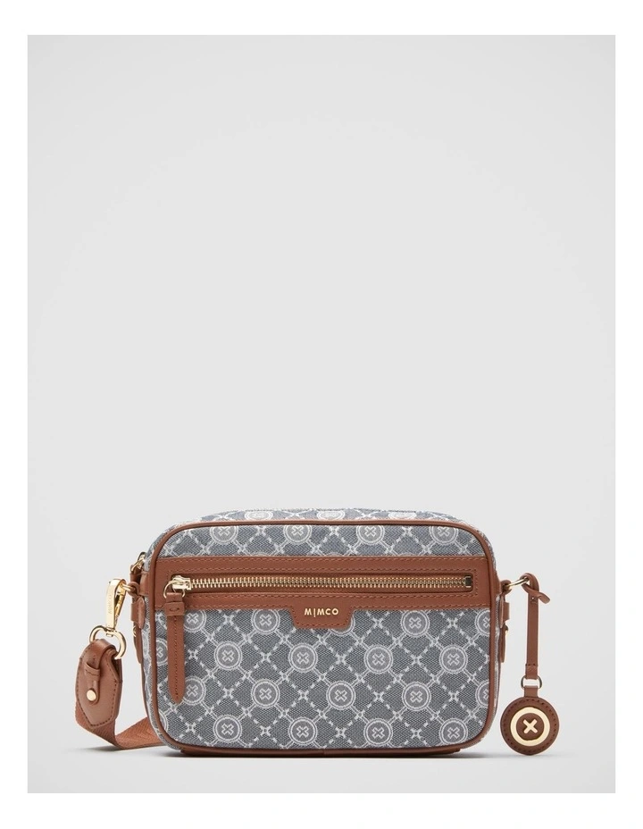 Mim-gram Crossbody Bag in Denim image 1