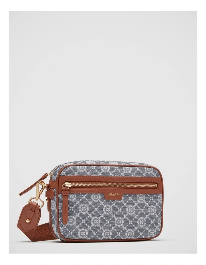 Mim-gram Crossbody Bag in Denim image 3