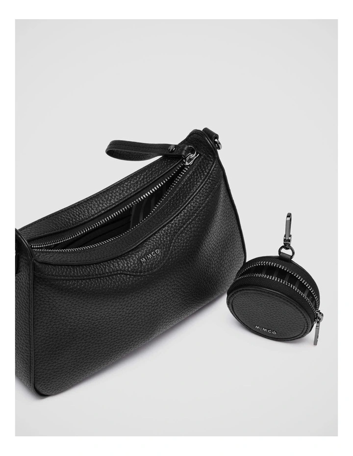 Jett Crossbody Bag in Black Gunmetal image 7