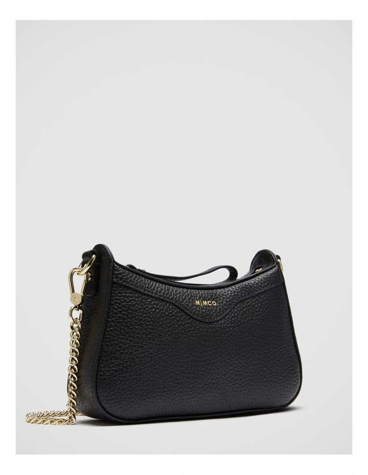 Jett Mini Crossbody Bag in Black Light Gold image 1