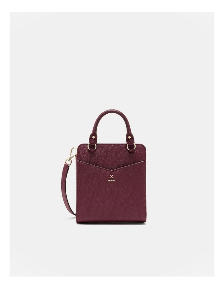 D-vine Mini Tote Bag in Rich Berry image 1