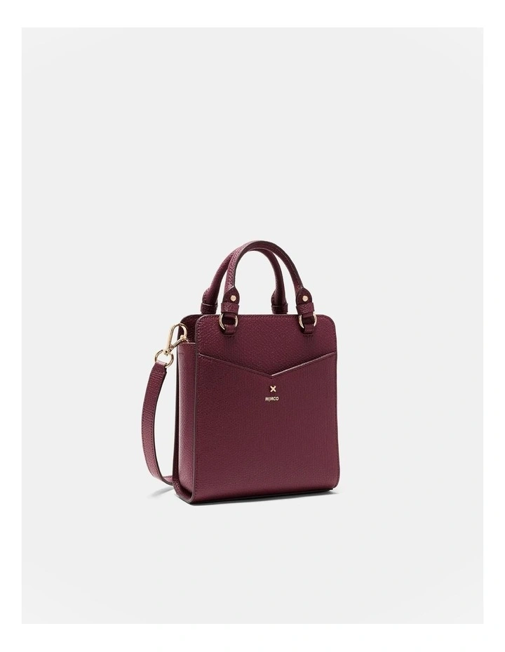 D-vine Mini Tote Bag in Rich Berry image 3