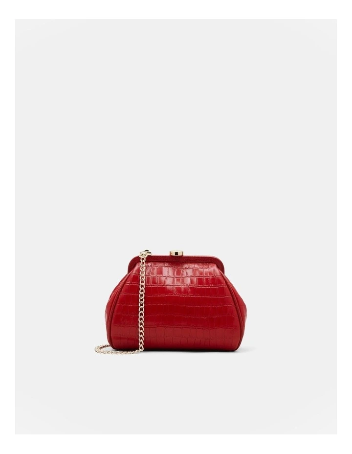 Ziggy Crossbody Bag in Rich Red image 5
