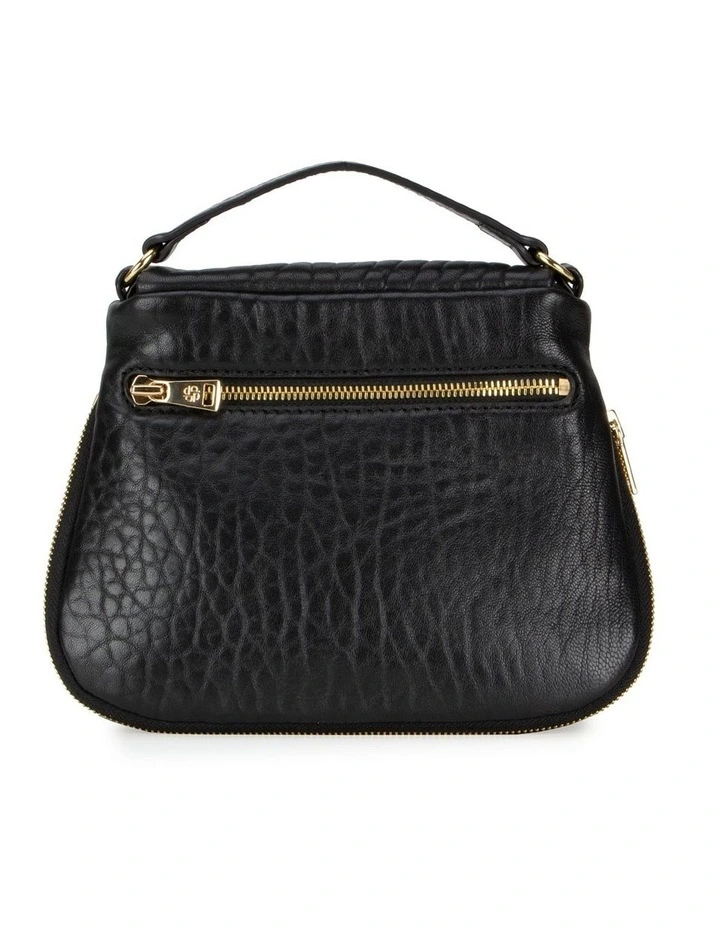 Mr Caiman Mini Crossbody Bag in Black image 4