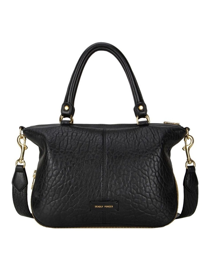 black medium size purse