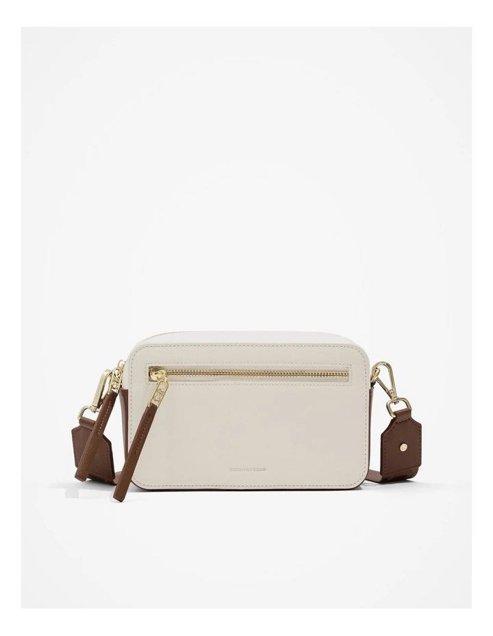 Branded Camera Bag in Lemon image 1