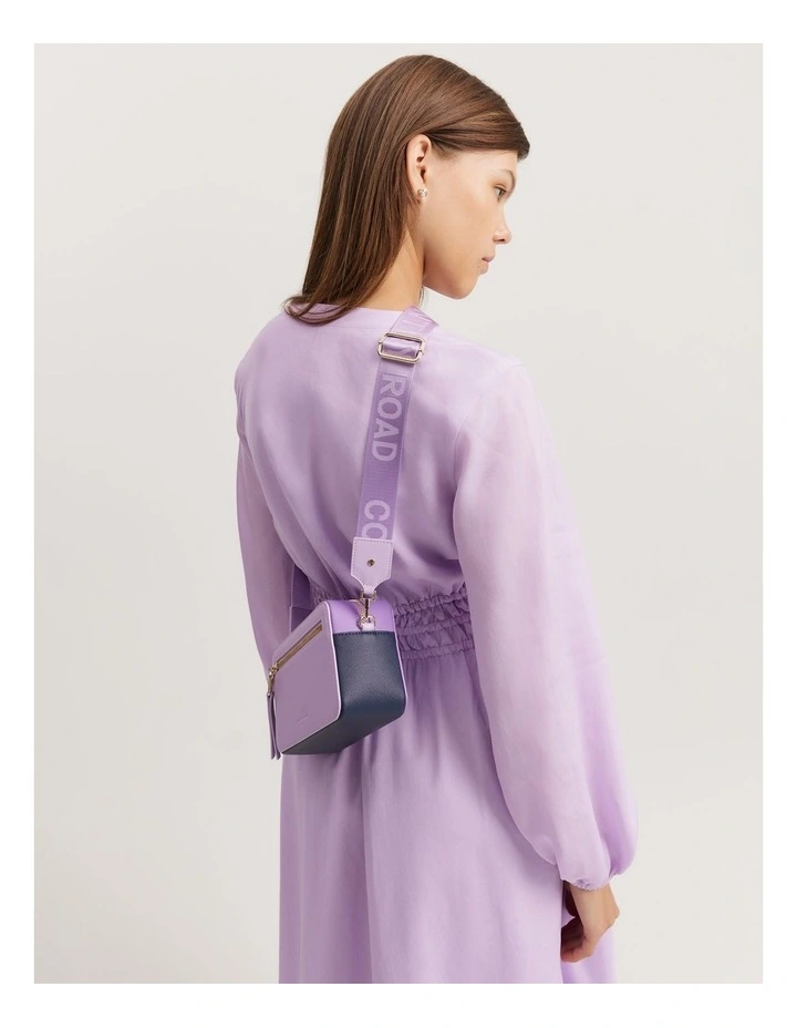 Branded Camera Bag in Amethyst image 4