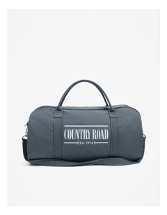 Australian Cotton Heritage Zip Canvas Tote in Chambray