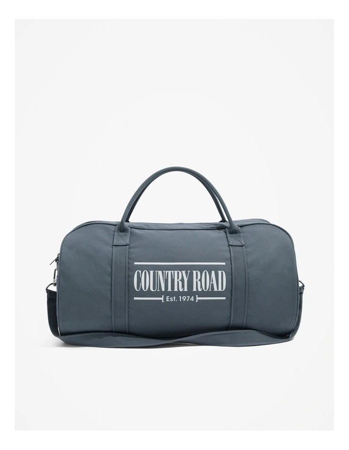 Australian Cotton Heritage Zip Canvas Tote in Chambray image 1