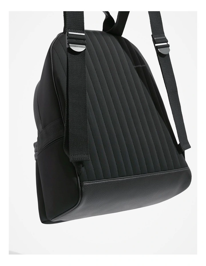 Neoprene Backpack in Black image 4