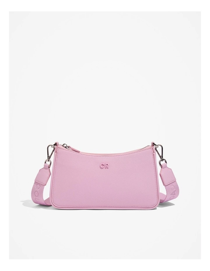 Logo Crossbody Bag in Rose image 1