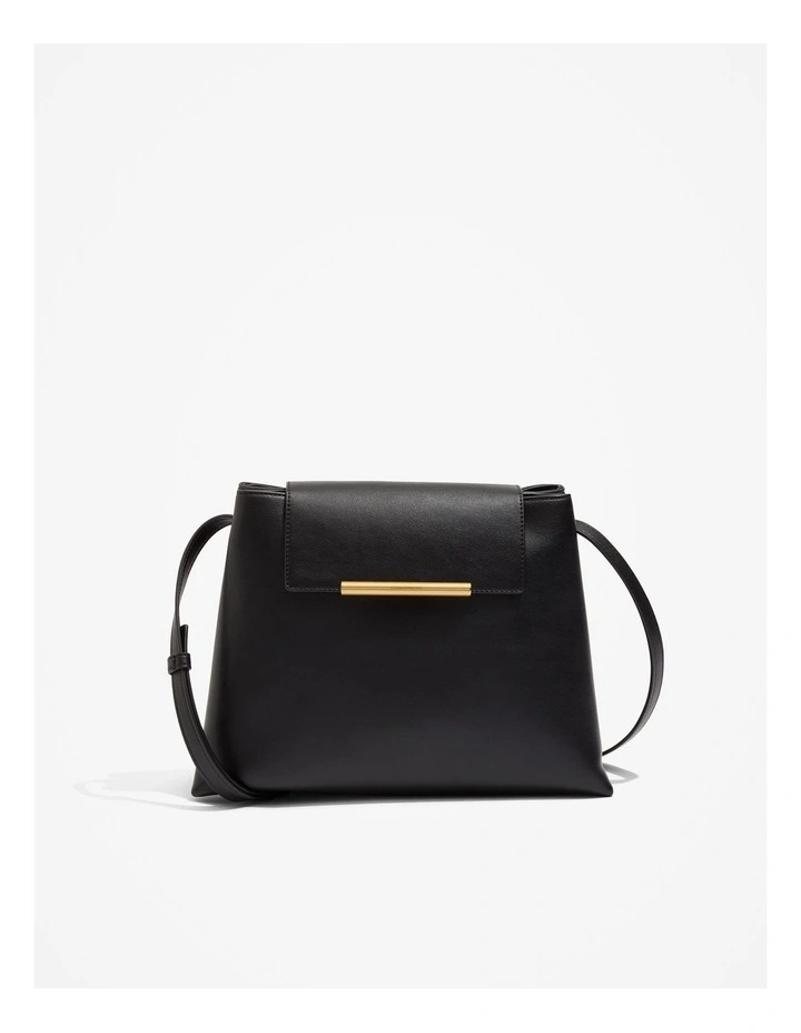 Folded Detail Sling in Black image 1