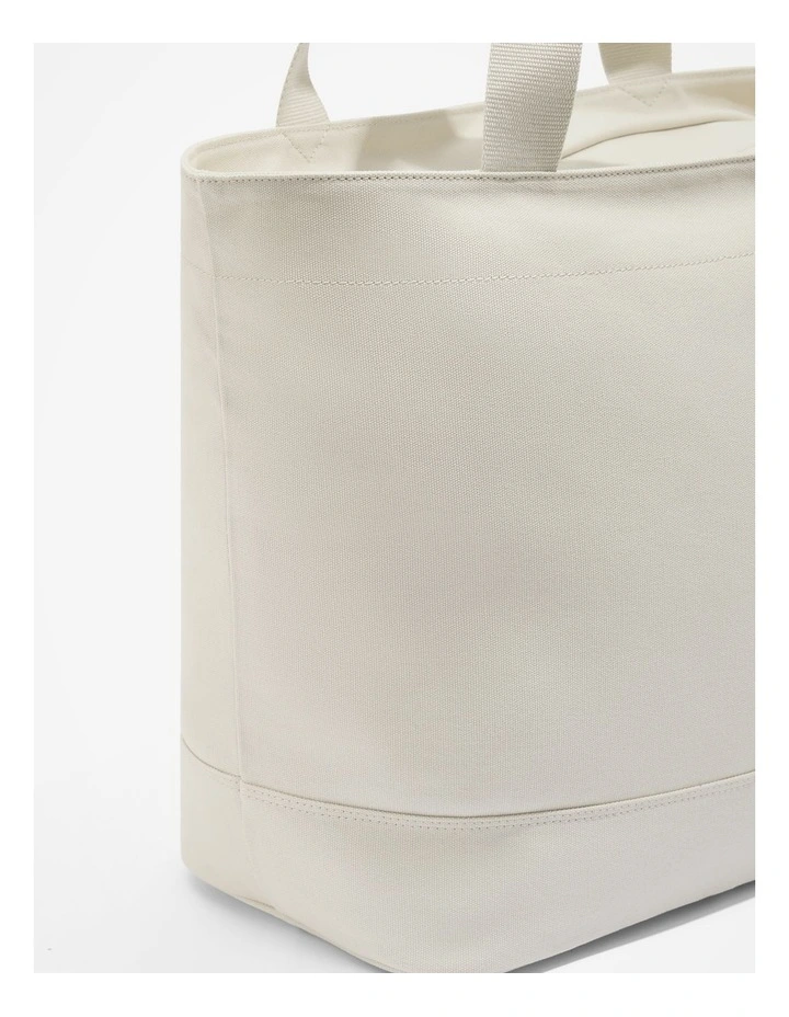 Australian Cotton Heritage Shopper Bag in Cloud image 3