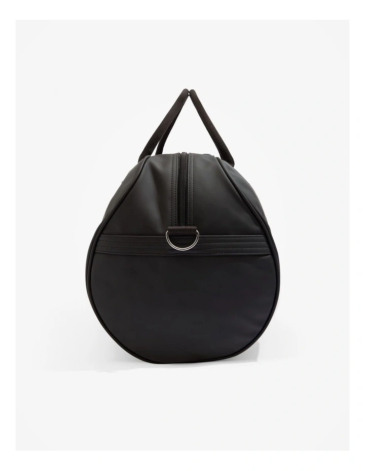 Coated Logo Tote in Black image 3