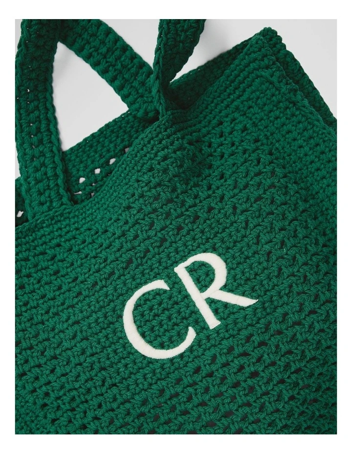 Macrame Shopper in Jungle image 3