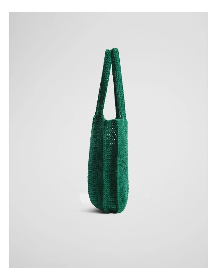 Macrame Shopper in Jungle image 4