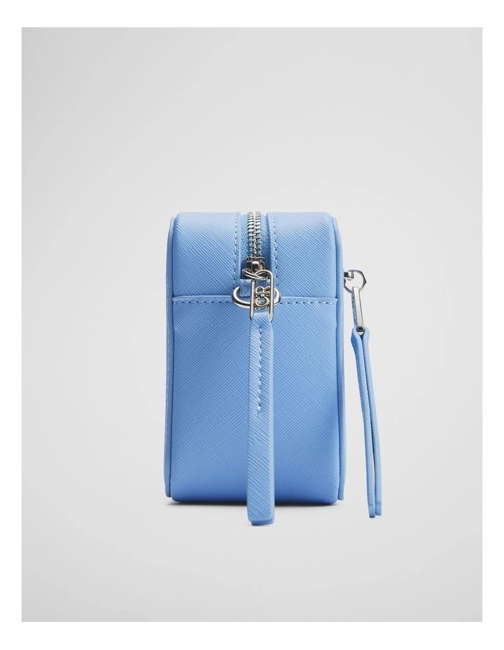 Branded Camera Bag in Arctic Blue image 4