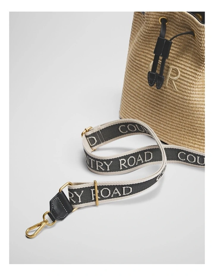 Country Road Bucket Bag in Black image 3