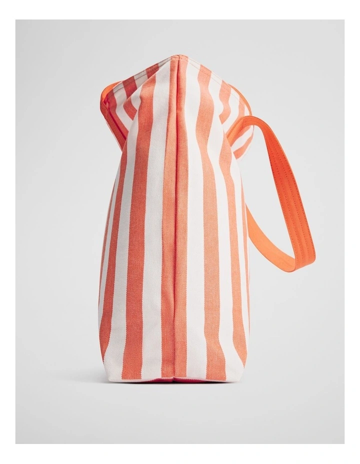 Verified Australian Cotton Classic Logo Shopper in Tangerine image 3