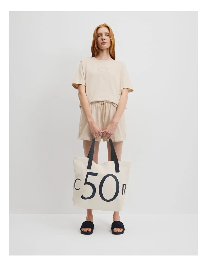 Australian Cotton CR 50 Shopper in Natural image 2