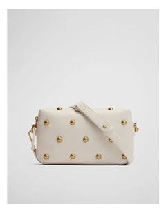 Tilly Studded Bag in Oyster