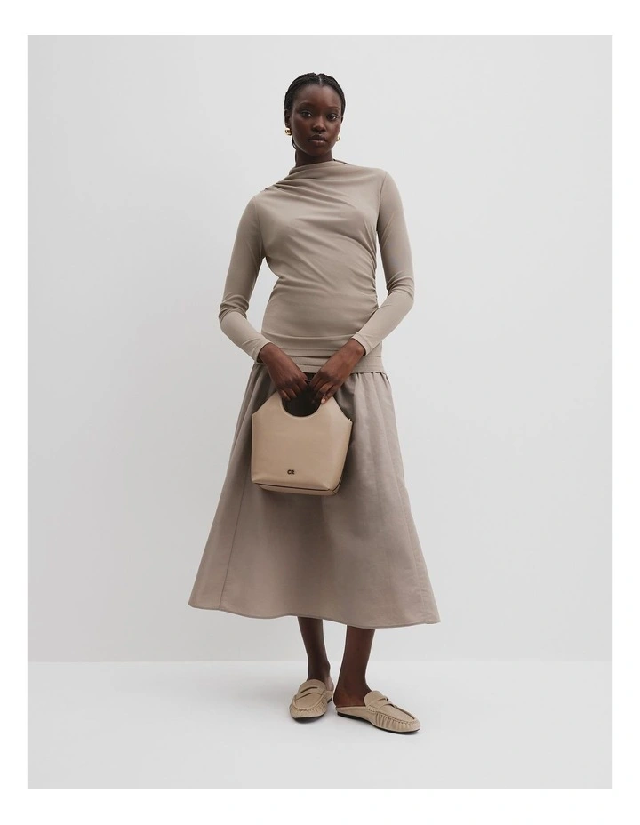 Belle Bucket Bag in Birch image 5