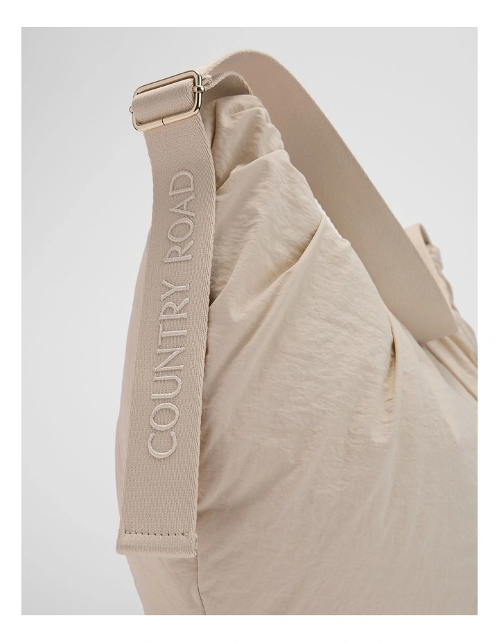 Cassie Hobo Bag in Crema image 3