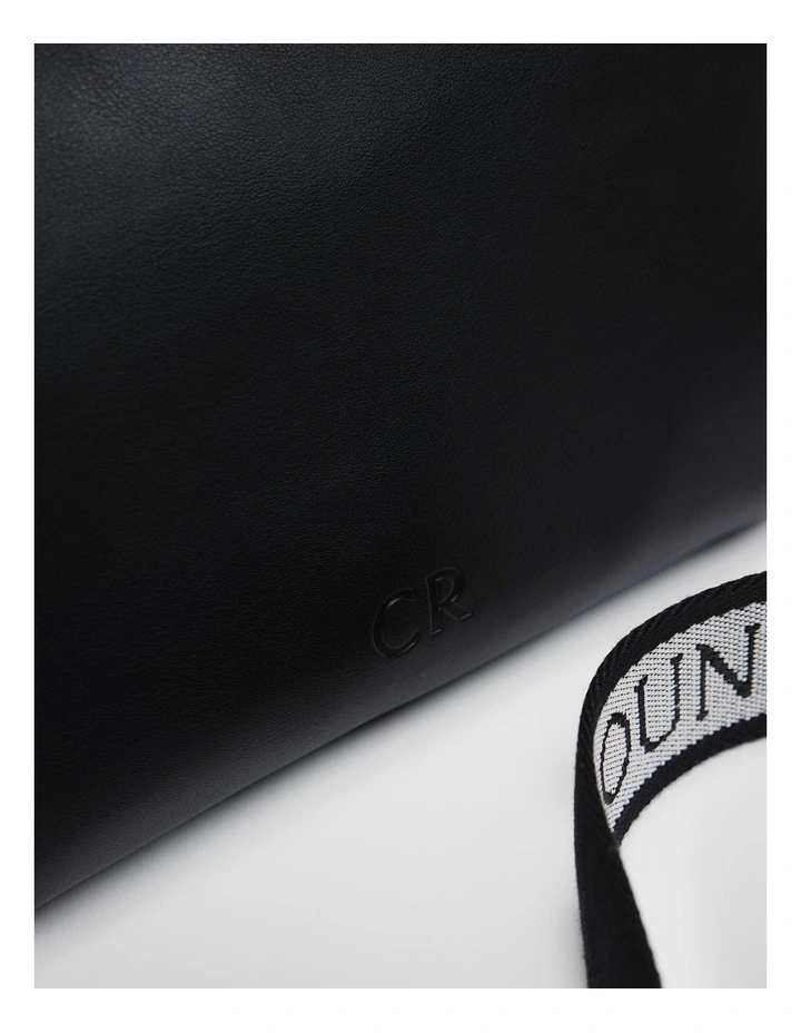 Charlie Crossbody Bag in Black image 3