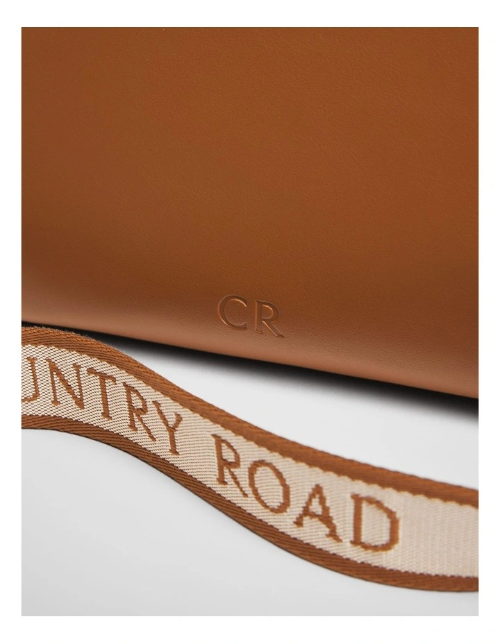 Charlie Crossbody Bag in Tan image 2
