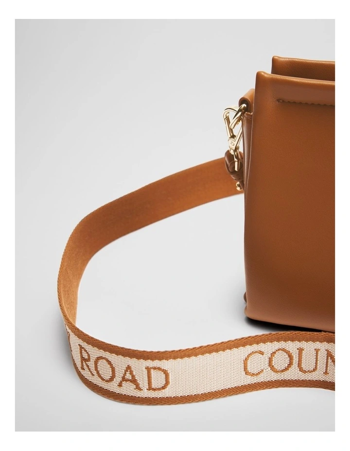 Charlie Crossbody Bag in Tan image 3