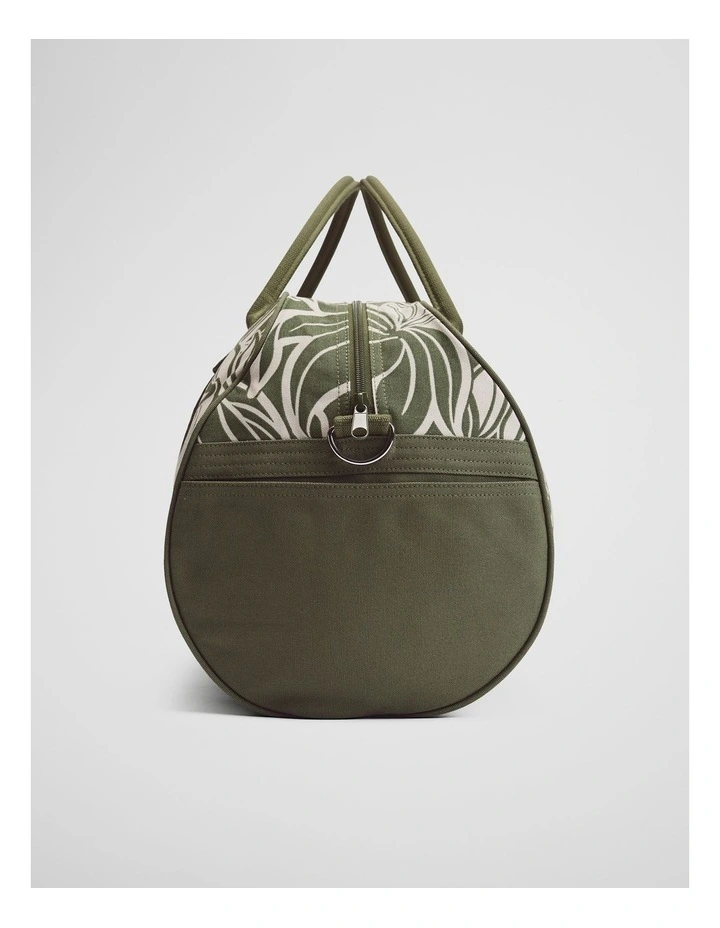 Australian Cotton Tropical Logo Tote Bag in Caper image 3
