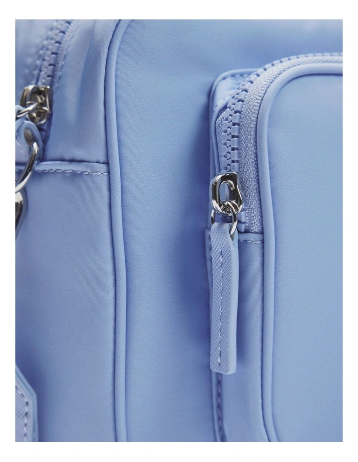 Recycled Polyester Soft Crossbody Bag in Chambray image 3