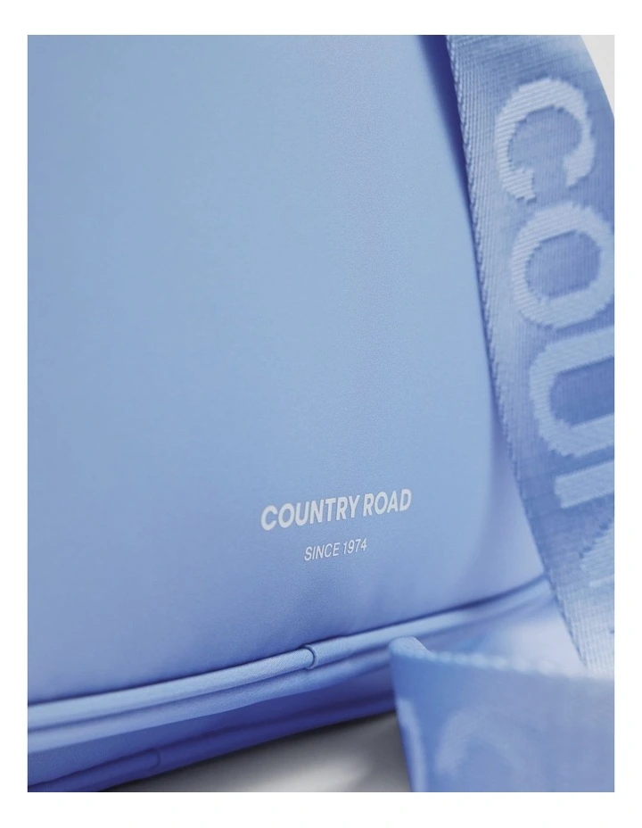 Recycled Polyester Soft Crossbody Bag in Chambray image 4