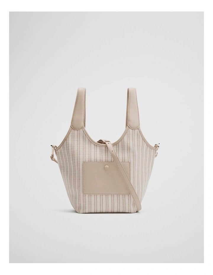 Lottie Bucket Crossbody Bag in Birch image 1