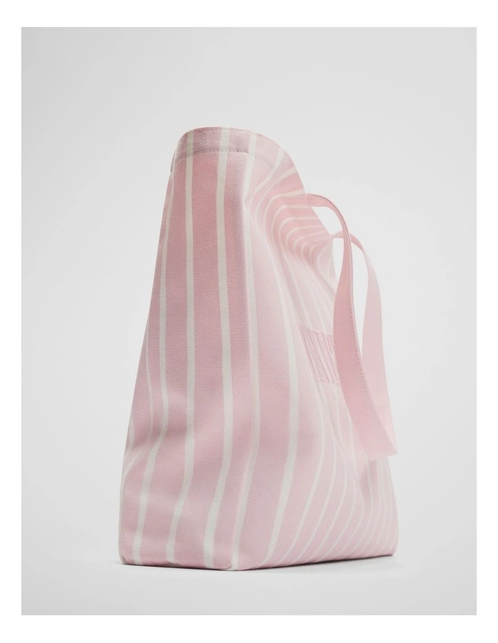 Australian Cotton Embroidered Heritage Shopper in Dawn Pink image 4