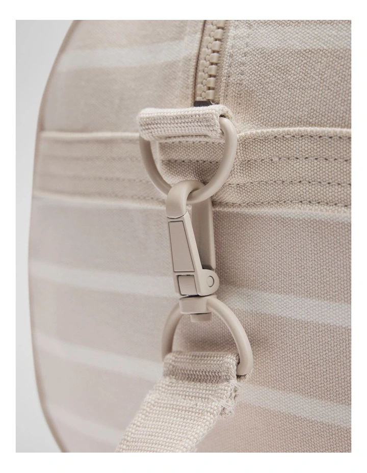 Embroidered Heritage Tote in Sand image 4