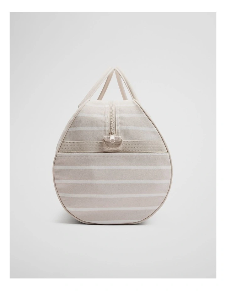Embroidered Heritage Tote in Sand image 5