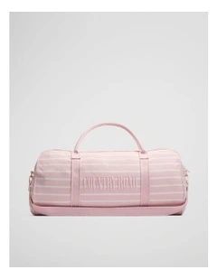 Embroidered Heritage Tote in Dawn Pink